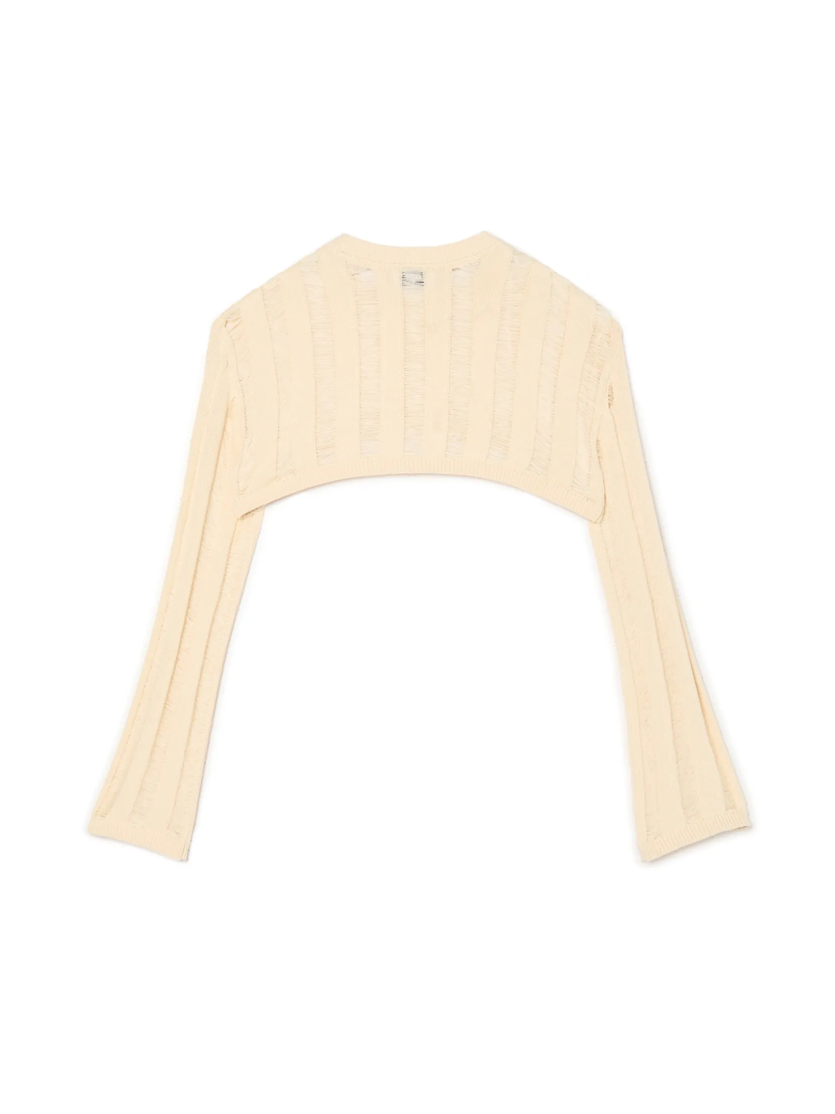 Clearance Jasny krótki sweter Swetry