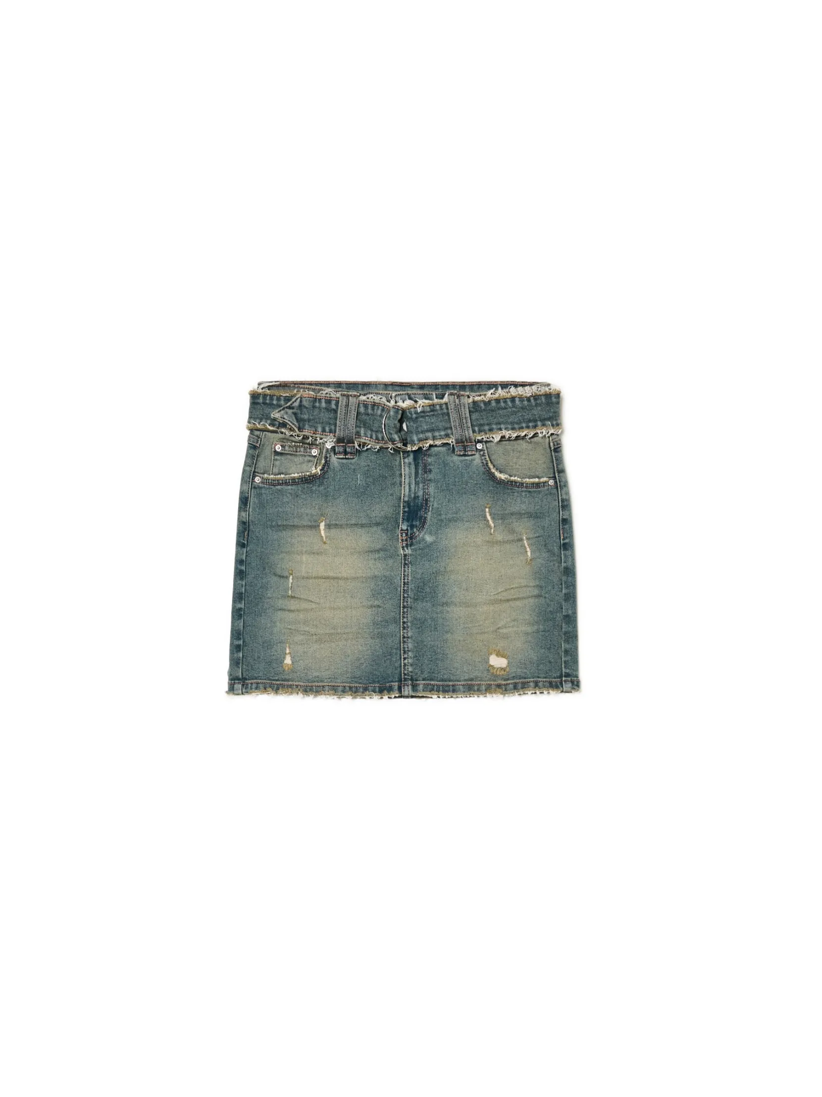 Sale Jeansowa spódnica mini Spódnice