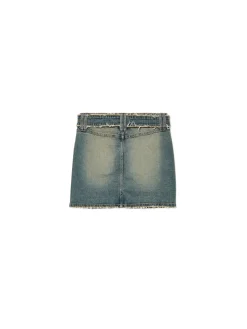 Sale Jeansowa spódnica mini Spódnice