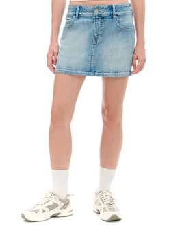 Hot Jeansowa spódnica mini Spódnice