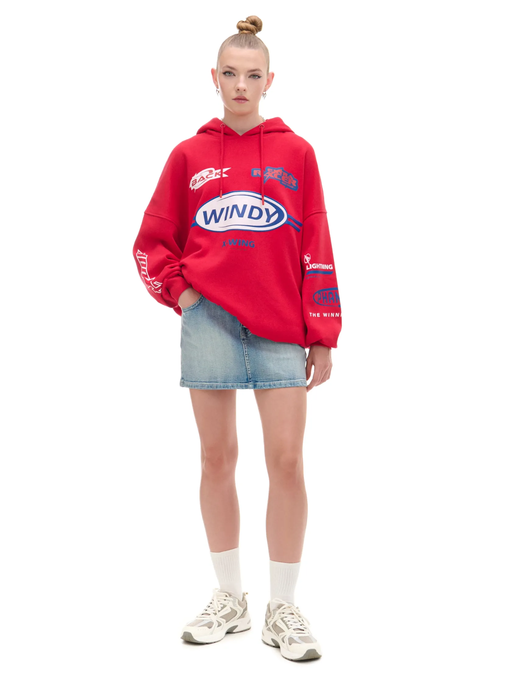 Hot Jeansowa spódnica mini Spódnice