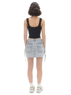 Clearance Jeansowa spódnica mini Spódnice