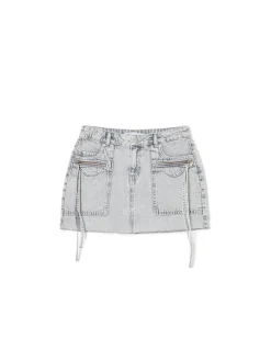 Clearance Jeansowa spódnica mini Spódnice