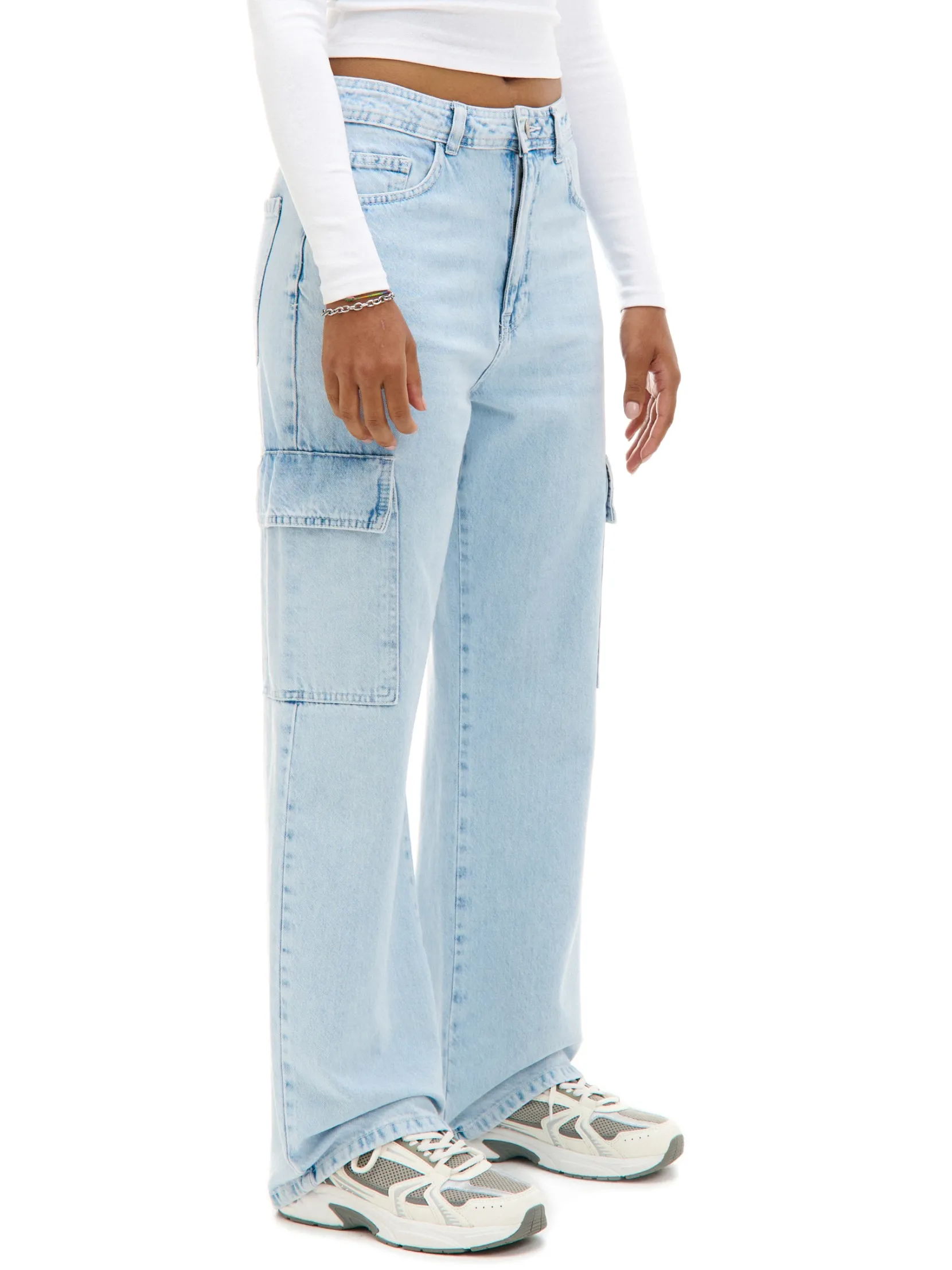 Online Jeansy baggy PETITE Jeansy