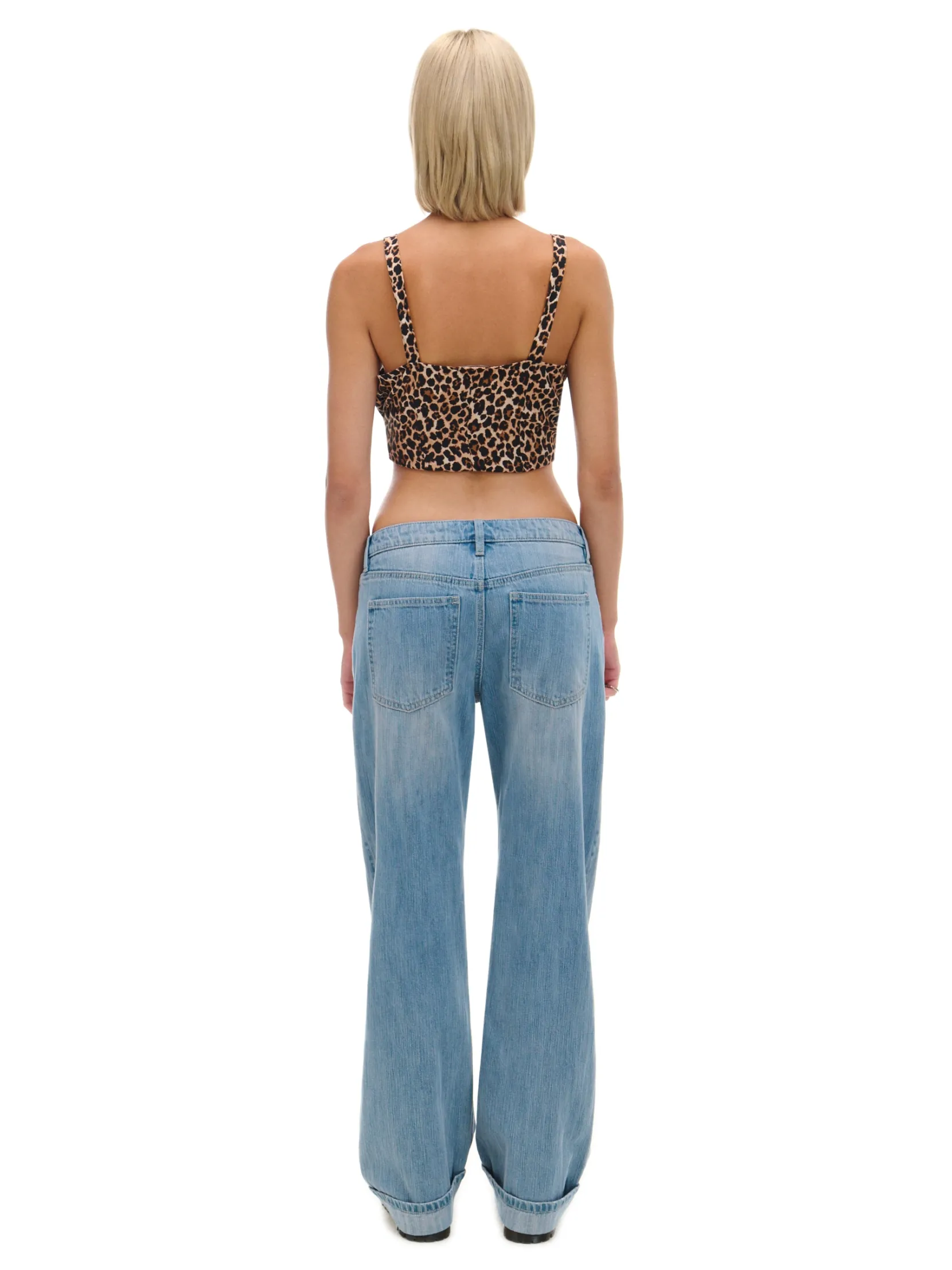 Hot Jeansy baggy w stylu vintage Jeansy