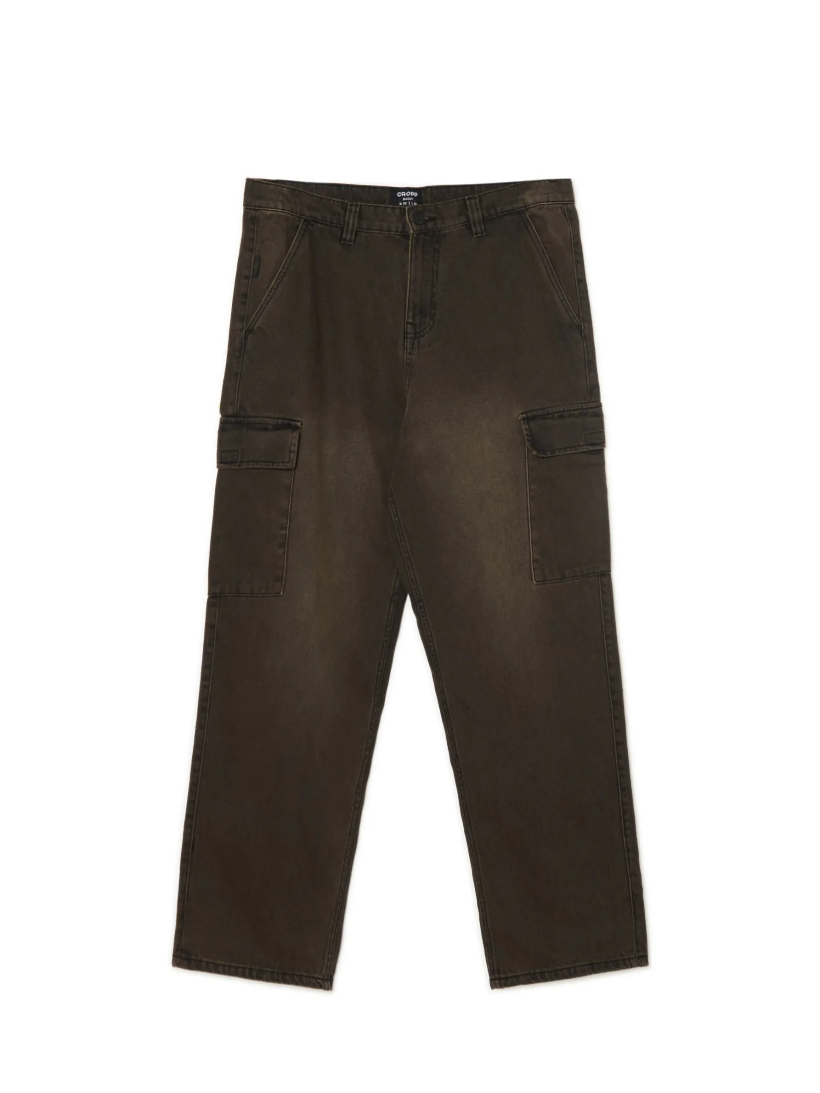 Hot Jeansy baggy z kieszeniami cargo Jeansy|Baggy