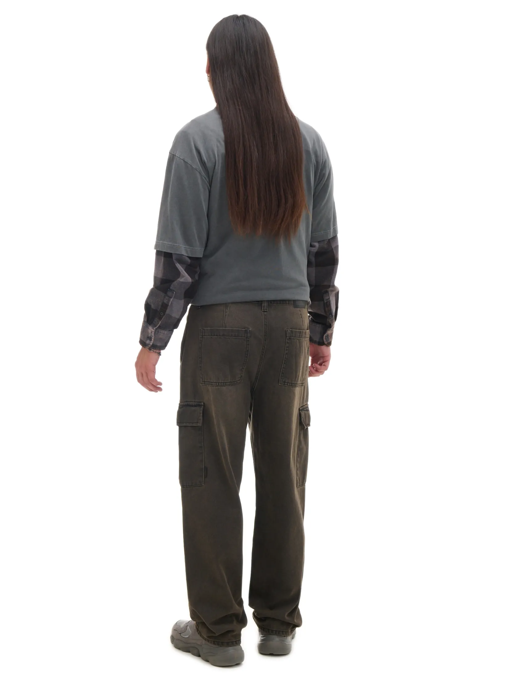 Hot Jeansy baggy z kieszeniami cargo Jeansy|Baggy