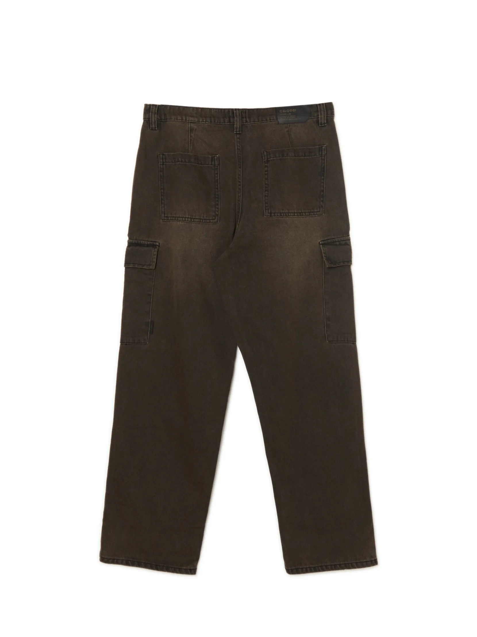 Hot Jeansy baggy z kieszeniami cargo Jeansy|Baggy
