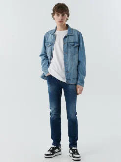 Online Jeansy męskie slim fit Jeansy
