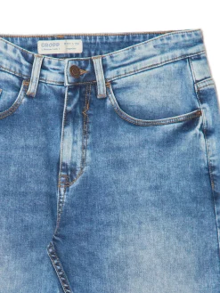 Sale Jeansy regular z efektem sprania Jeansy