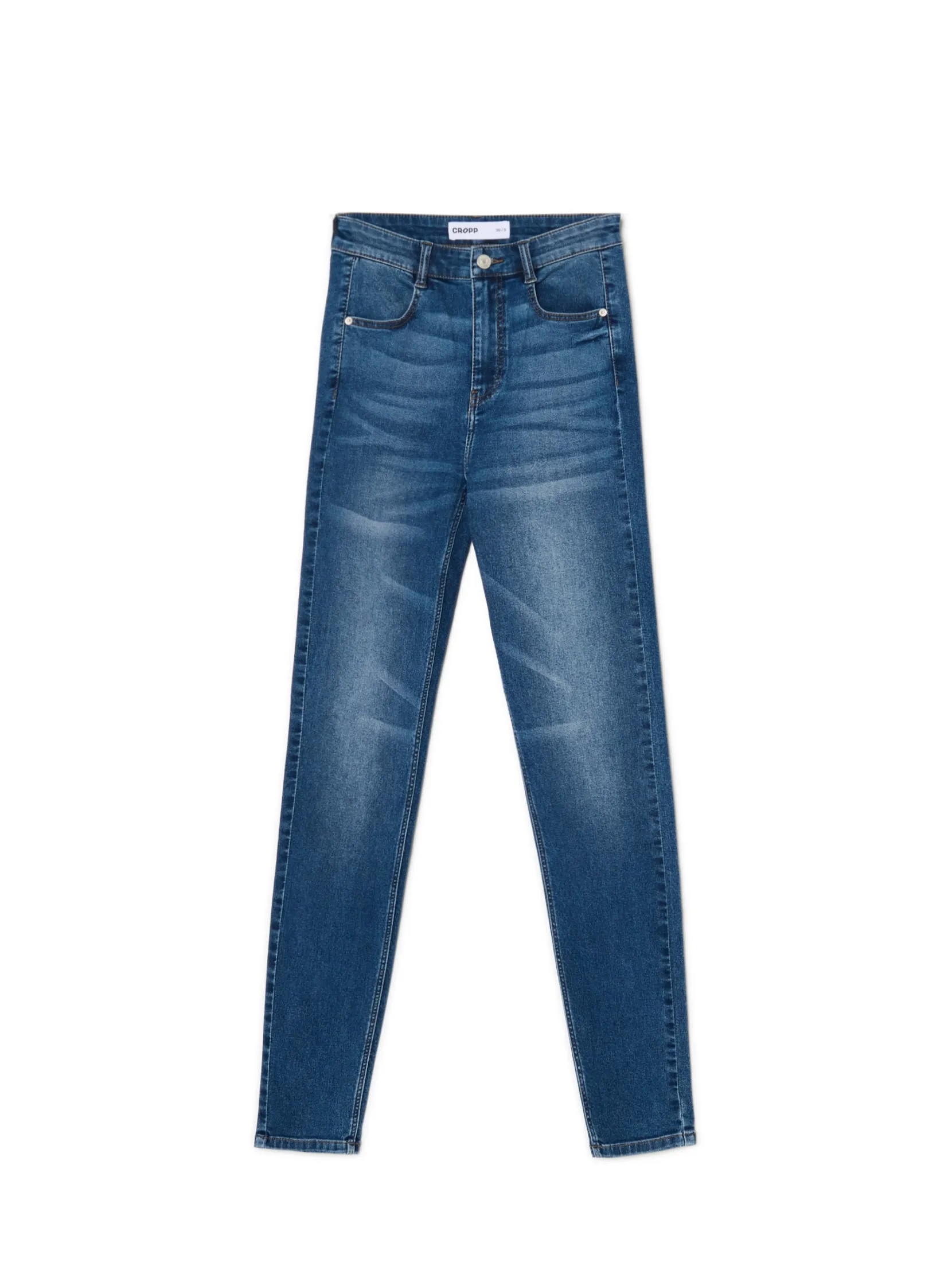 New Jeansy skinny z kieszeniami Jeansy