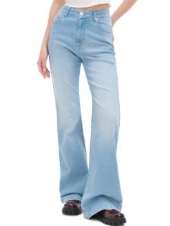 Hot Jeansy slim flare Jeansy