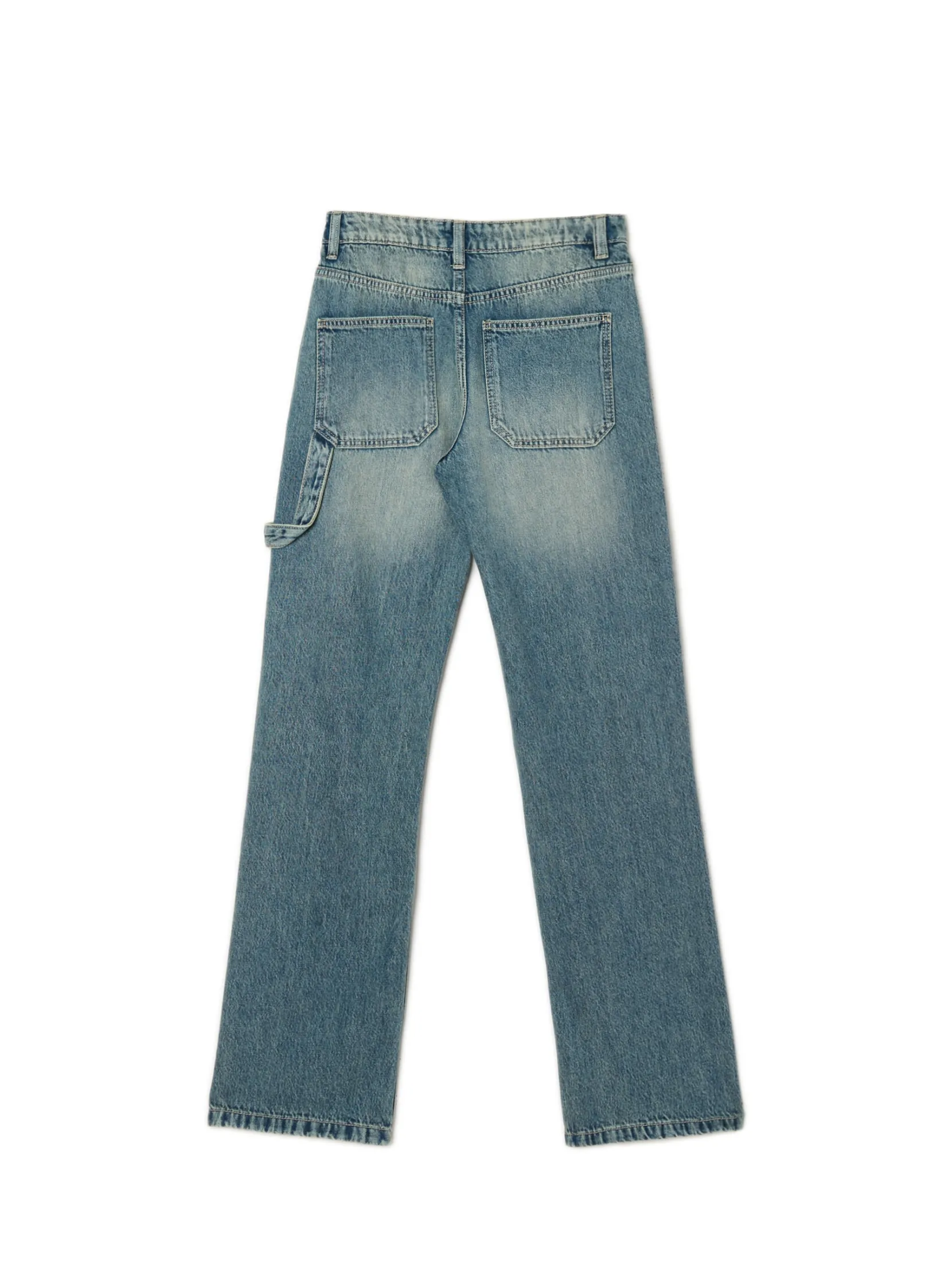 New Jeansy straight w stylu retro Jeansy