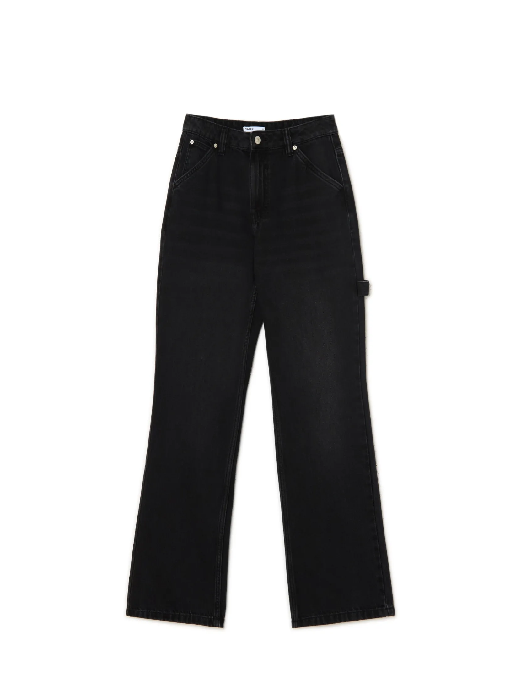 Best Jeansy straight w stylu retro Jeansy