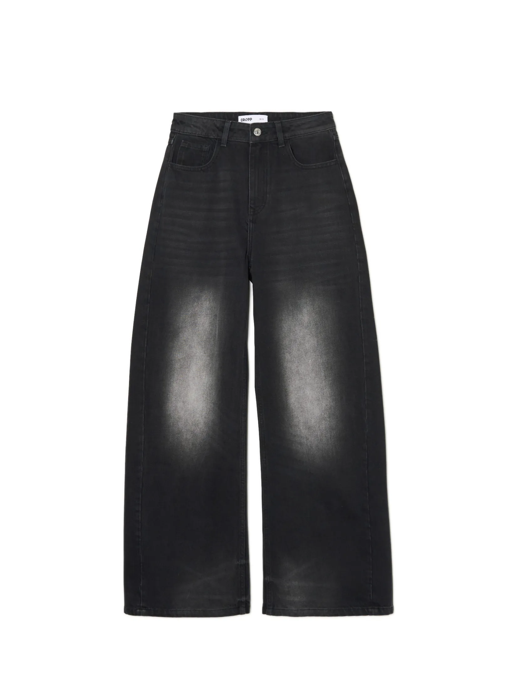 Outlet Jeansy wide leg typu barrel Jeansy