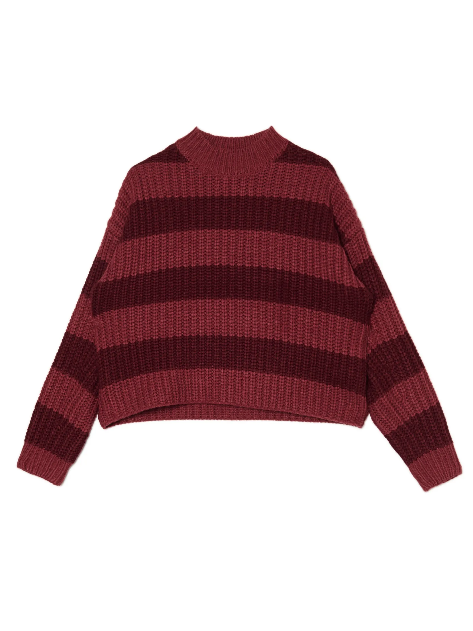 Online Jesienny sweter w paski Swetry