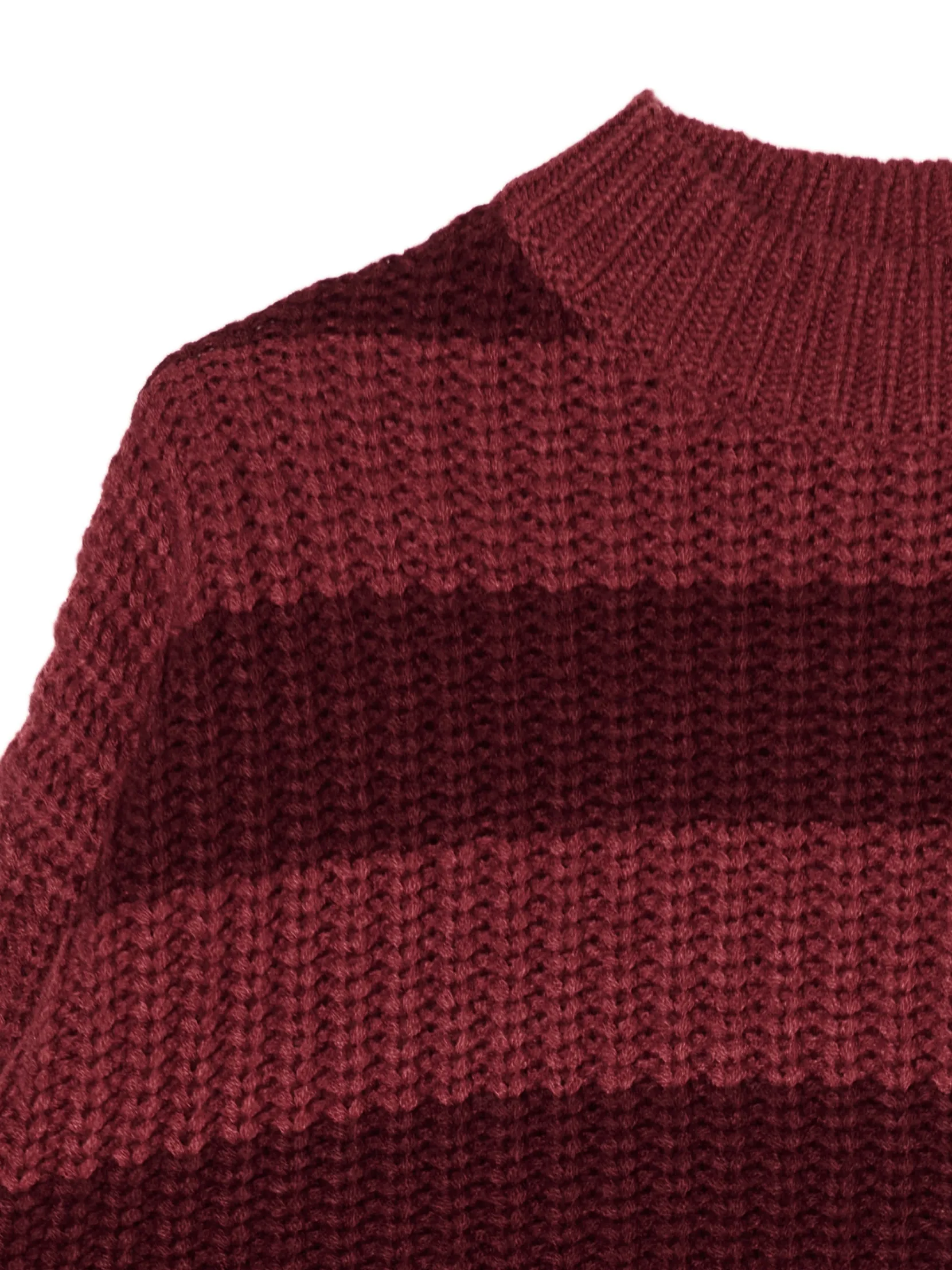 Online Jesienny sweter w paski Swetry