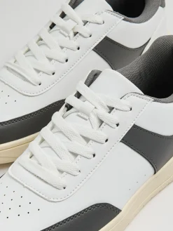 Hot Kontrastowe sportowe sneakersy Sneakersy