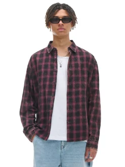 New Koszula oversize w kratę Koszule