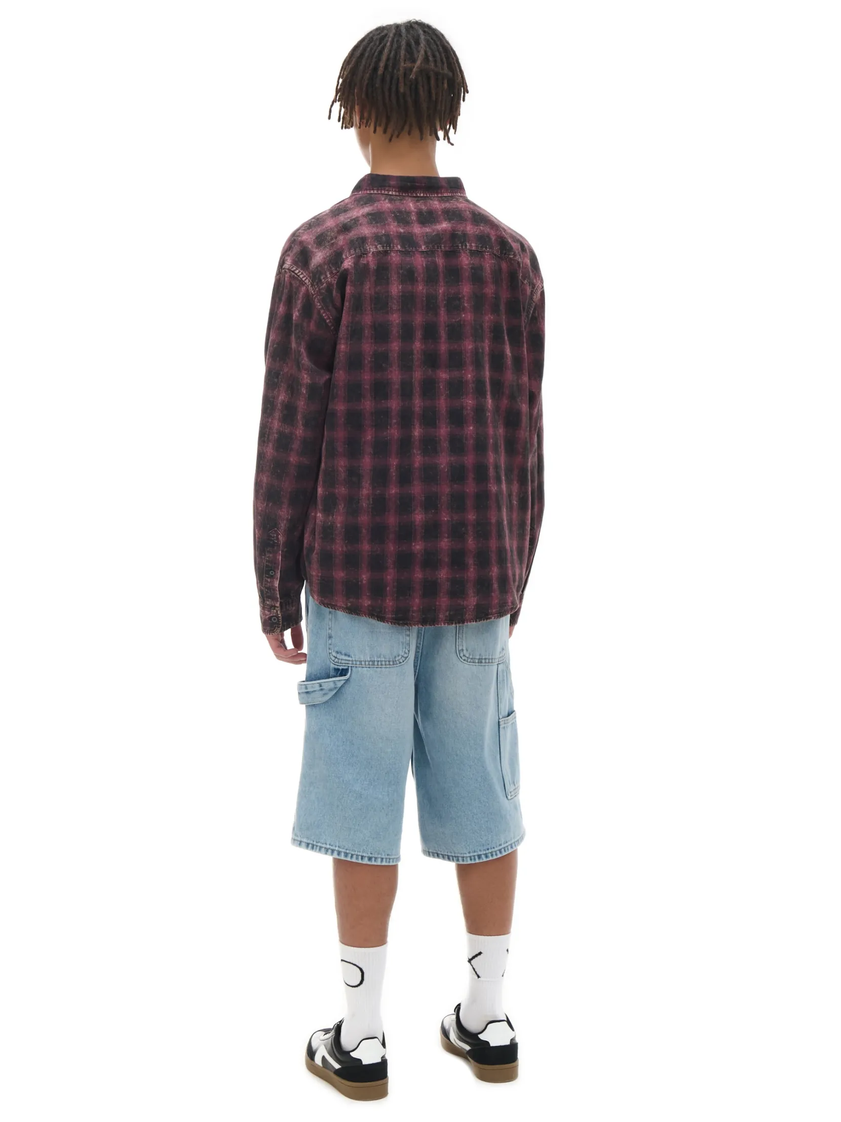 New Koszula oversize w kratę Koszule