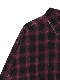 New Koszula oversize w kratę Koszule
