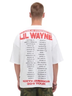 Sale Koszulka Lil Wayne z trasą koncertową Koszulki