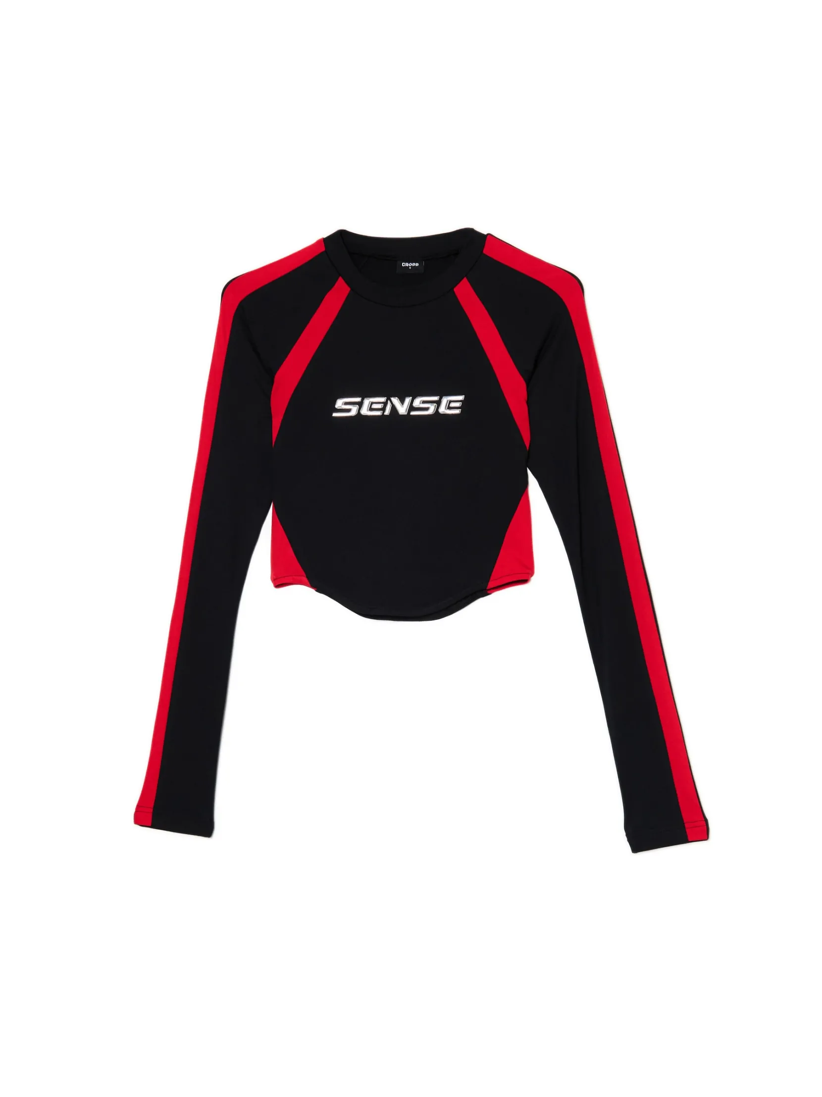 Hot Koszulka longsleeve z racingowym nadrukiem Koszulki, Topy