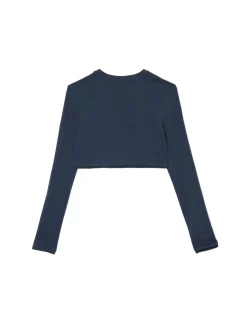 Sale Koszulka longsleeve z uśmiechniętym nadrukiem Koszulki, Topy