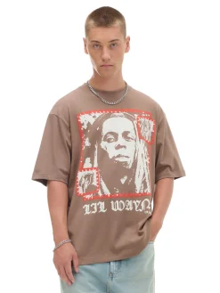 Fashion Koszulka z nadrukiem Lil Wayne Koszulki