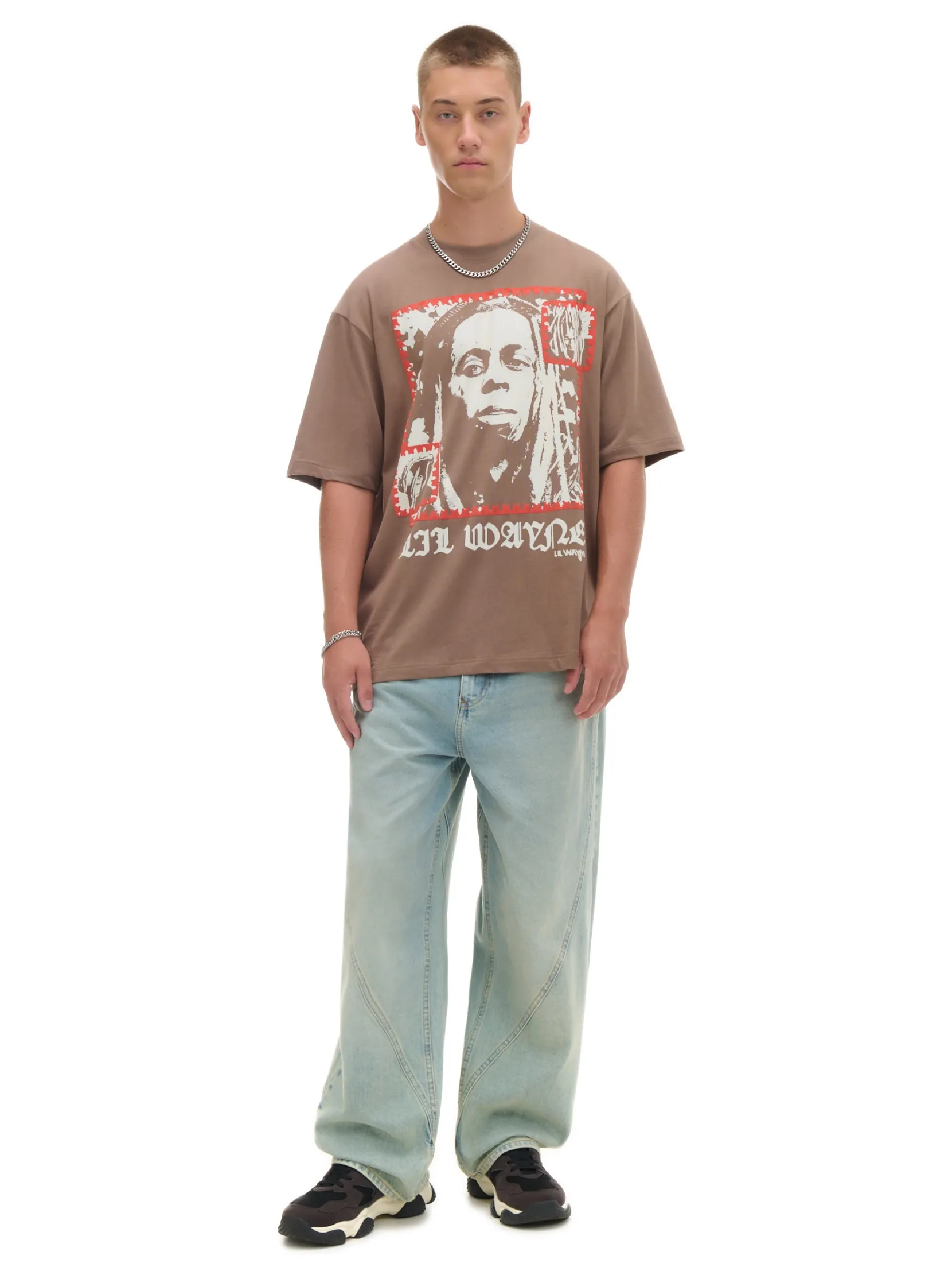 Fashion Koszulka z nadrukiem Lil Wayne Koszulki