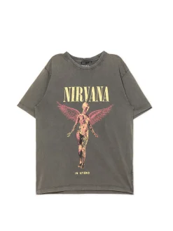 Fashion Koszulka z nadrukiem Nirvana Koszulki