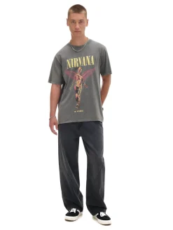 Fashion Koszulka z nadrukiem Nirvana Koszulki