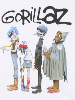 Hot Koszulka z zespołem Gorillaz Koszulki, Topy