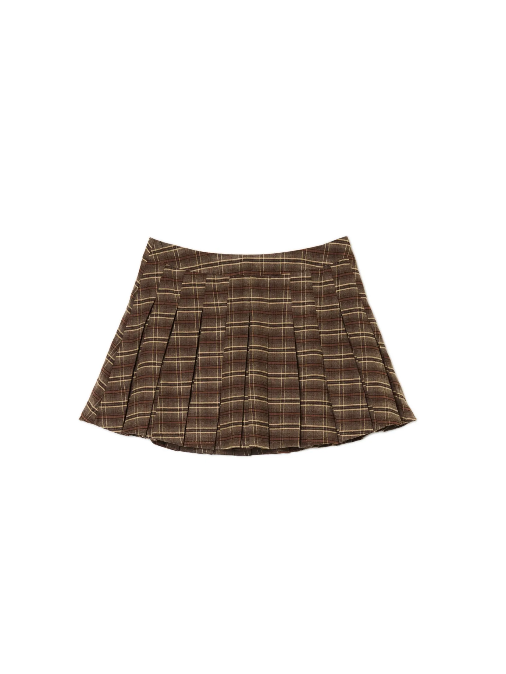 Clearance Kraciasta spódnica mini w stylu retro Spódnice