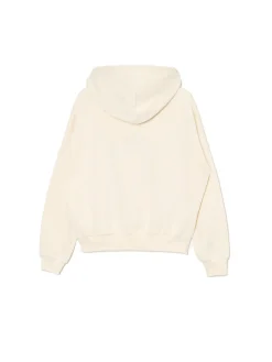 Hot Kremowa bluza z kapturem i nadrukiem Bluzy
