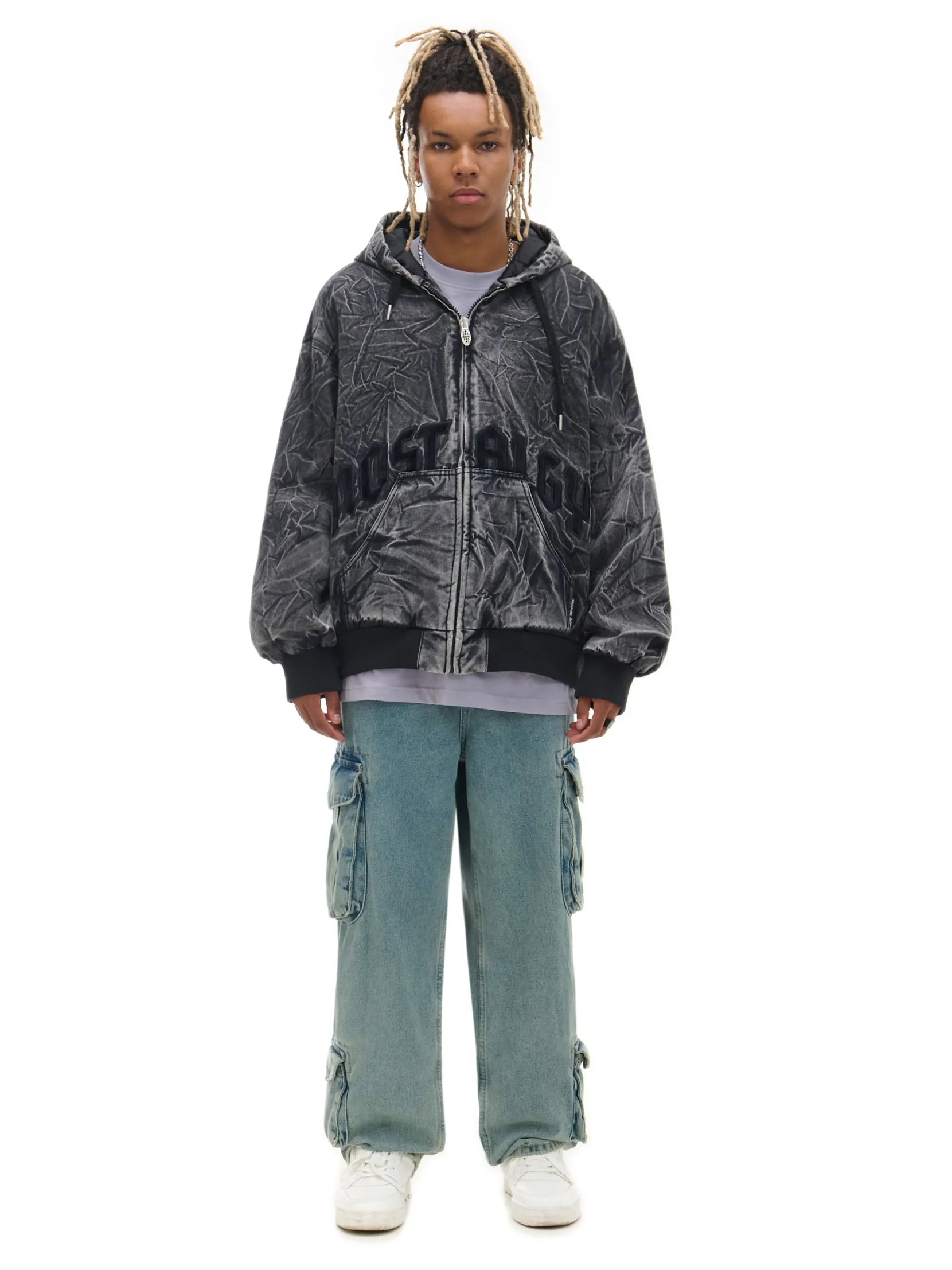 Best Kurtka bomber typu hoodie Kurtki, Płaszcze|Denim