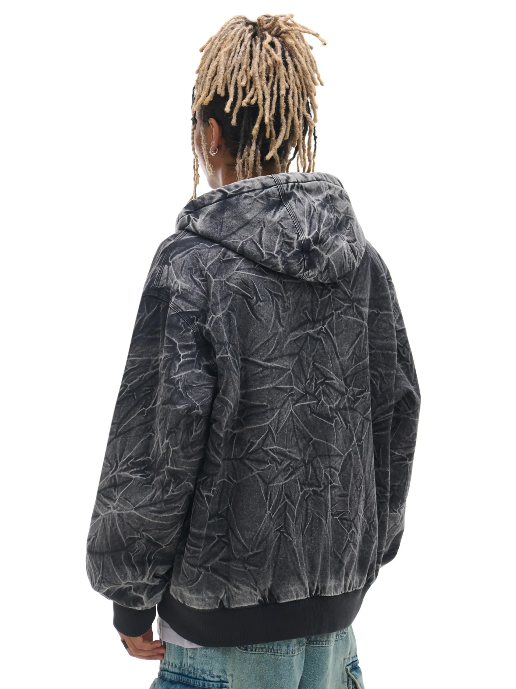 Best Kurtka bomber typu hoodie Kurtki, Płaszcze|Denim