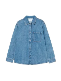 Clearance Kurtka jeansowa z efektem sprania Kurtki, Płaszcze