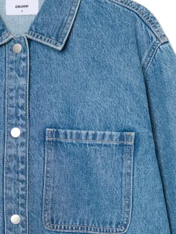 Clearance Kurtka jeansowa z efektem sprania Kurtki, Płaszcze