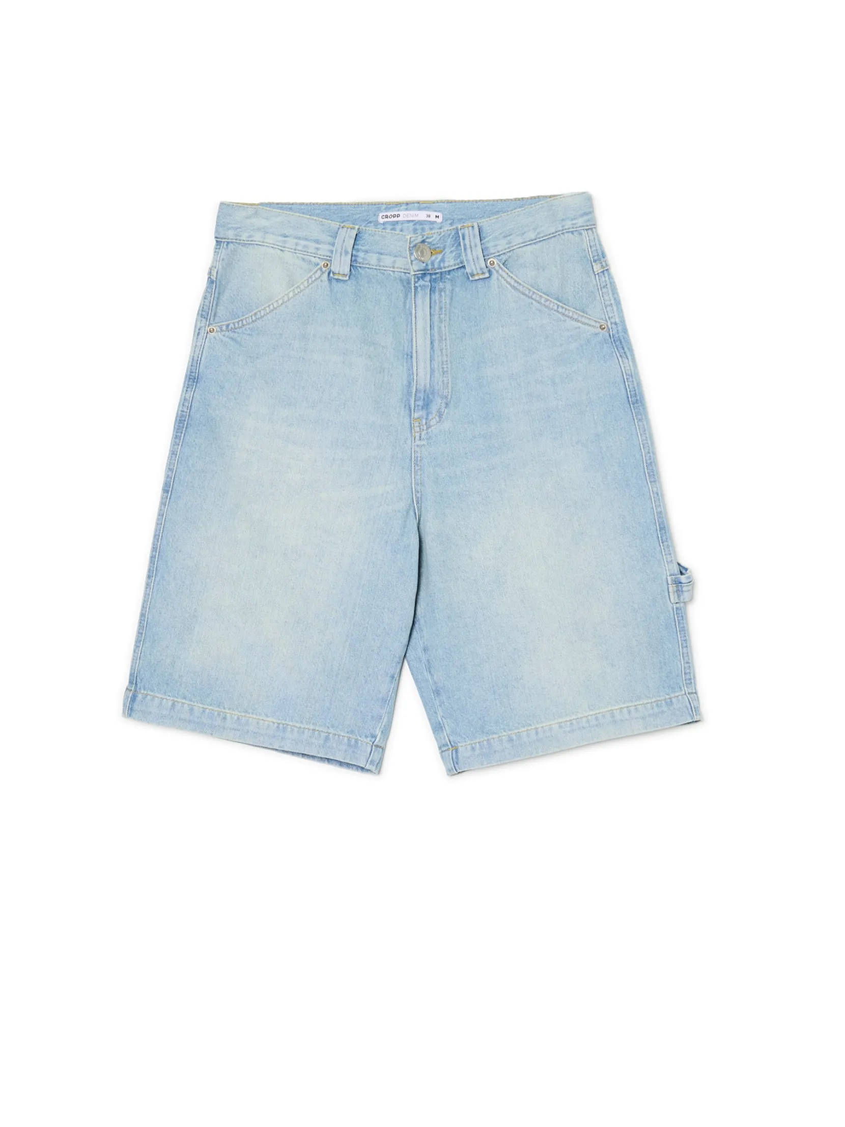 Hot Luźne jeansowe spodenki bermudy Jeansy