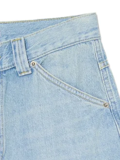 Hot Luźne jeansowe spodenki bermudy Jeansy