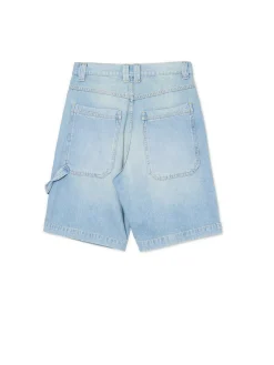 Hot Luźne jeansowe spodenki bermudy Jeansy