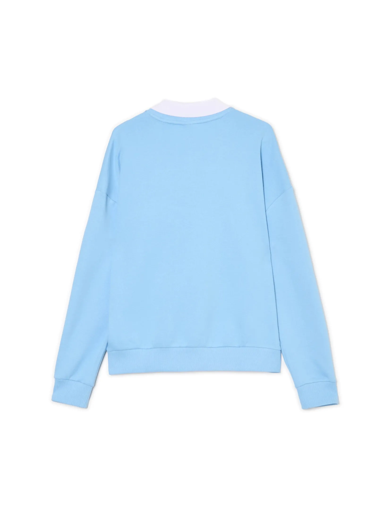 Sale Niebieska bluza z kołnierzykiem Bluzy