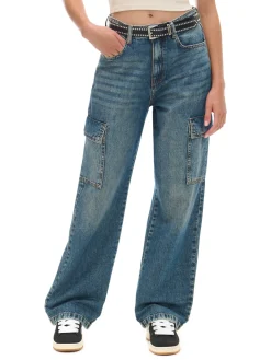 Hot e jeansy baggy Jeansy