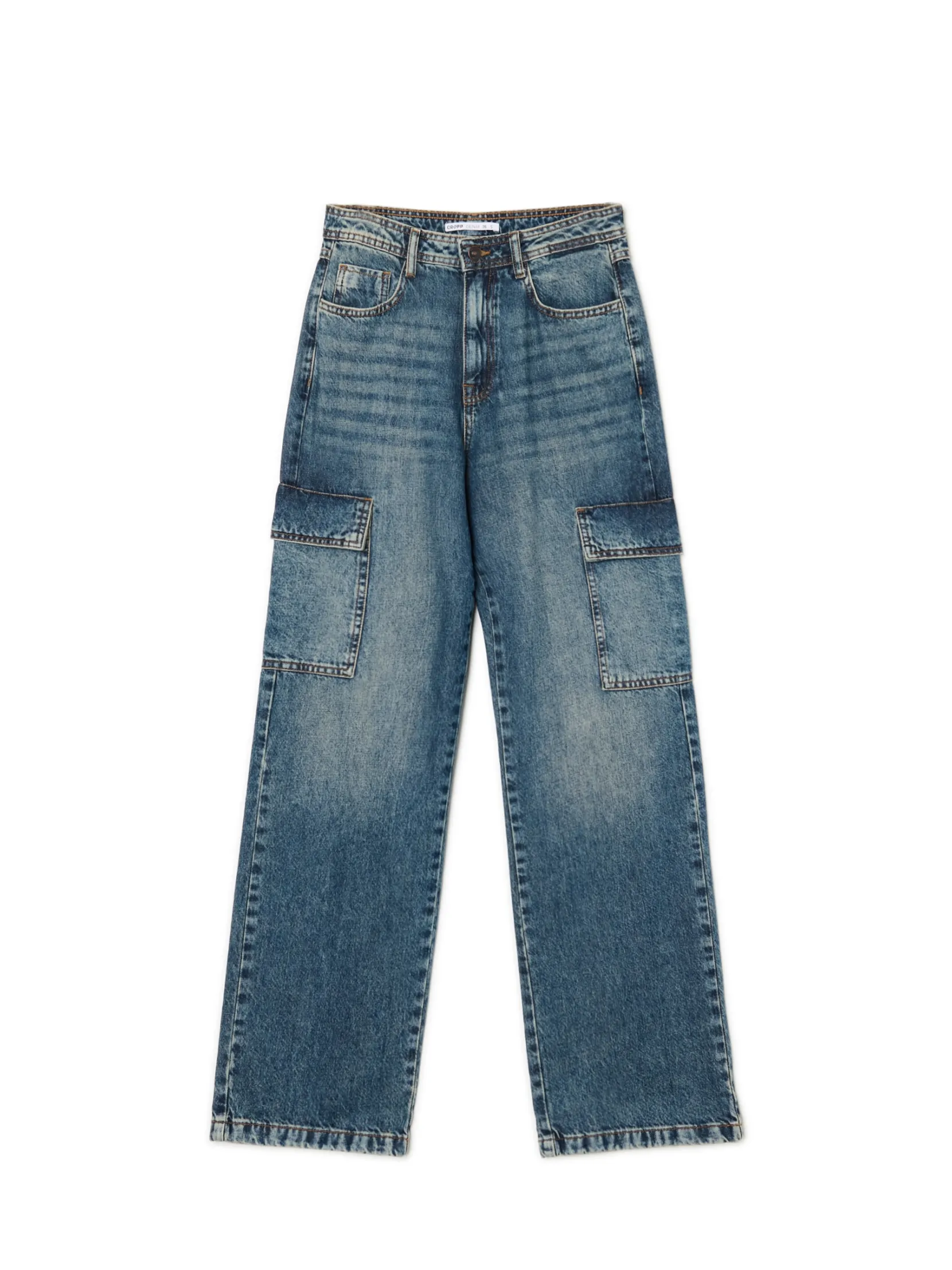 Hot e jeansy baggy Jeansy