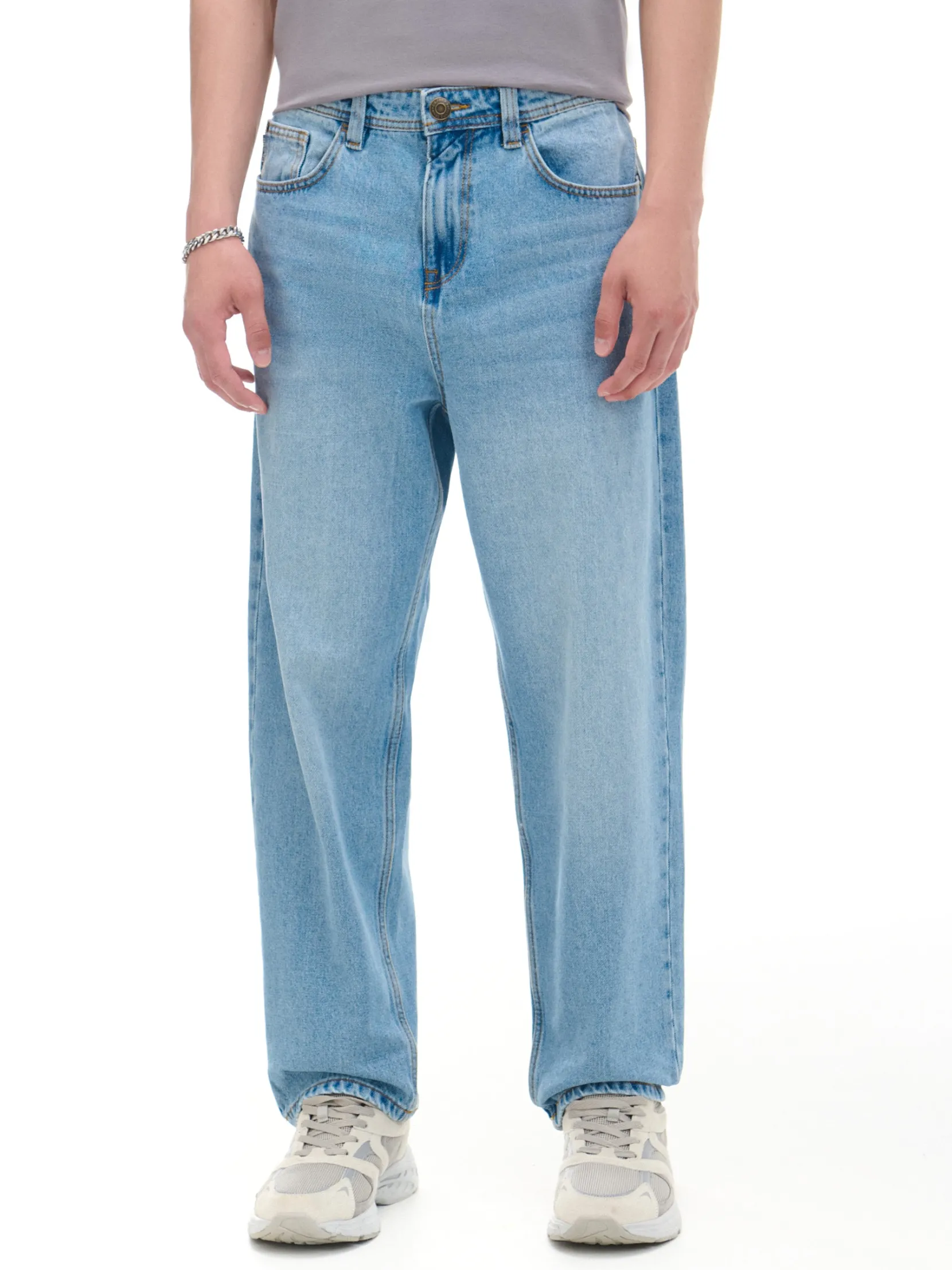 New e jeansy loose Jeansy