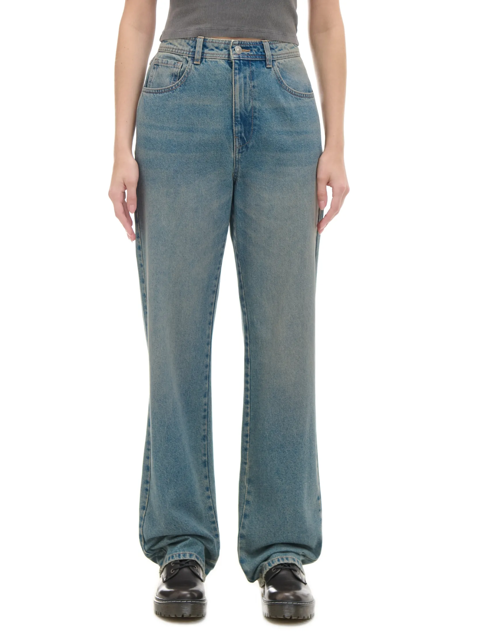 New e jeansy straight TALL Jeansy
