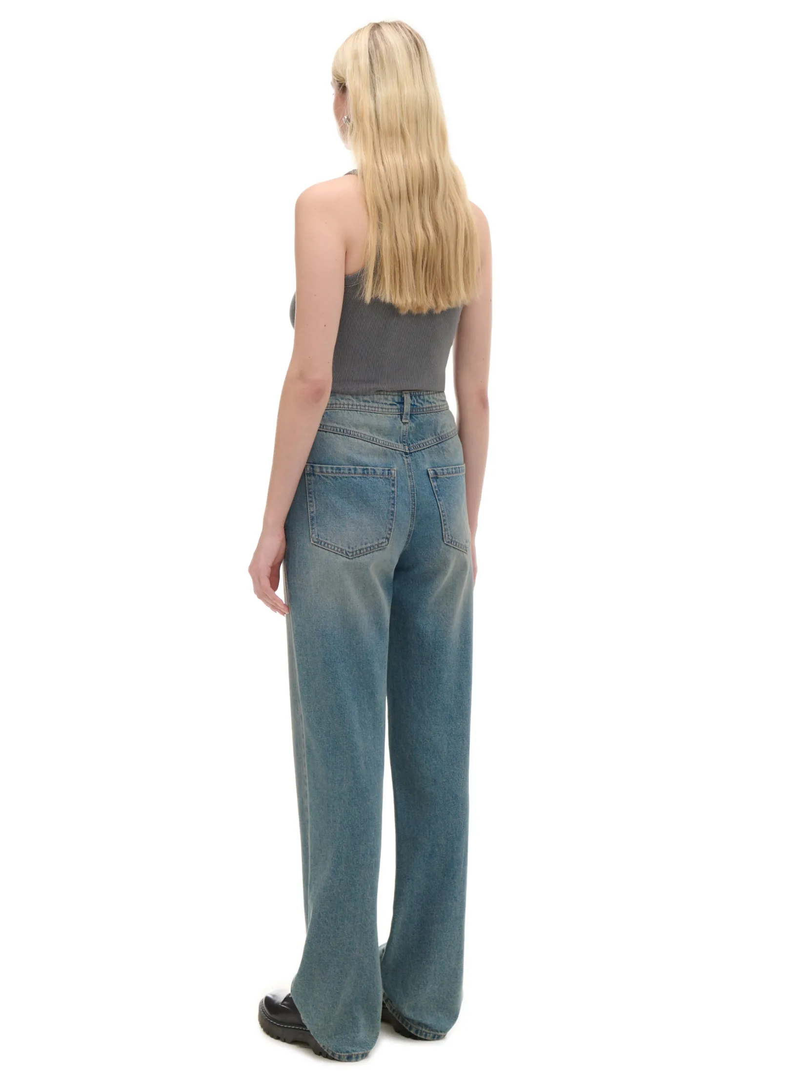 New e jeansy straight TALL Jeansy