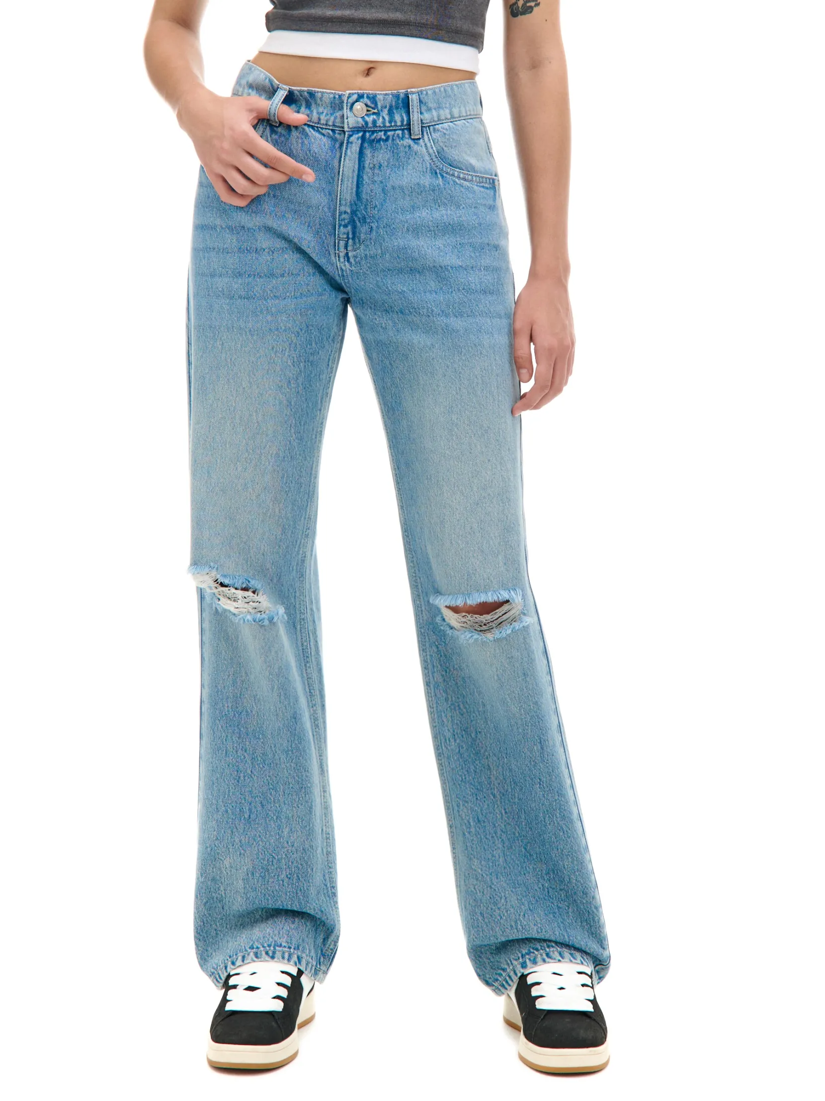 Discount e jeansy straight Jeansy