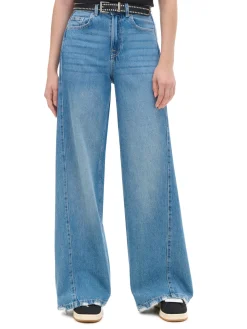 Sale e jeansy wide leg Jeansy
